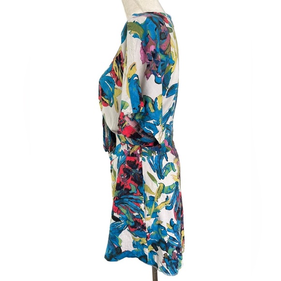 Rachel Roy multicolor cut out summer beach romper - Picture 7 of 8